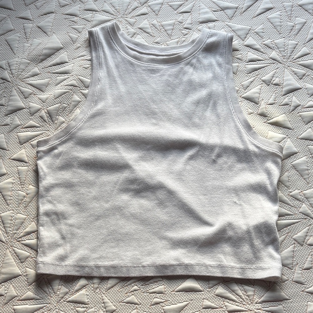 Hollister White Tank Top